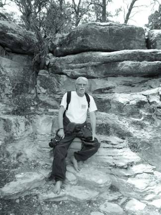 Alan Bruens on a recent hike at the Grand Canyon.
