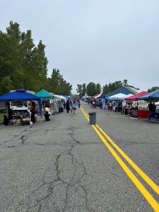 About 75 vendors took part in the Vernon Street Fair.