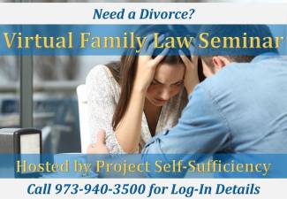 Project Self-Sufficiency will host an online family law seminar Thursday.