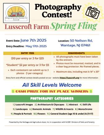 Photo contest to benefit Lusscroft Farm