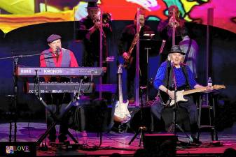 Felix Cavaliere, left, and Gene Cornish are founders of the Rascals, a rock band formed in 1965. (Photo courtesy of the Rascals)