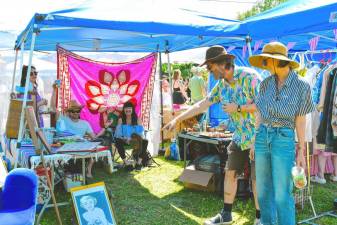 FP1 The Flower Power Flea Market is held Saturday, June 1 at Skylands Animal Rescue &amp; Sanctuary in Wantage. (Photos by Maria Kovic)