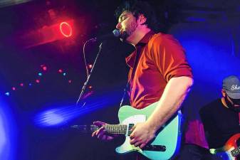 <b>Rory D’Lasnow plays Friday night at Krogh’s Restaurant &amp; Brew Pub in Sparta. (Photo by Kenny Bieber)</b>