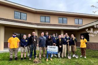 FirstEnergy Corporation donated 25 fruit trees to The Food Project at Project Self-Sufficiency.