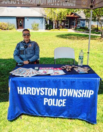 <b>Hardyston Patrolman Derek Michelman.</b>