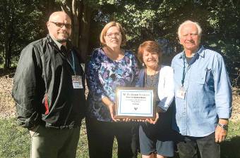 &quot;We Honor Veterans&quot; committee members from left to right: Anthony Grigal, Lisa Burse, Jackie Gieske and John Drinkard. Missing from photo: Steven Downing.