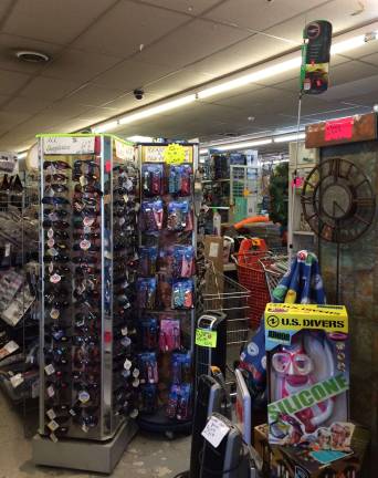 The interior of Warehouse Clearance Center is shown.