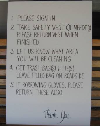 A few rules that make everything clean and safe as well.