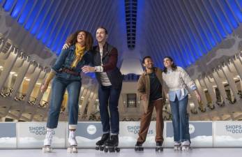 The Winter Whirl Holiday Roller Rink will open at the Oculus on Friday, November 24. It will run until late January.