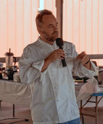 <b>Florian Wehrli, executive chef at Perona Farms in Andover Township, won the ‘Chopped’ contest on the Food Network in 2016.</b>