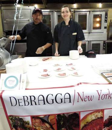 DeBragg NY Butcher's display at A Taste of Talent