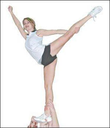 Cheerleaders are ready for the big time