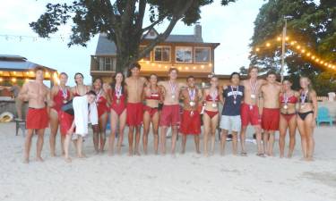 LMCC lifeguards win 2022 Sussex County Lifeguard Competition