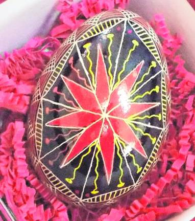 Local artist offers Ukrainian Easter egg decorating classes