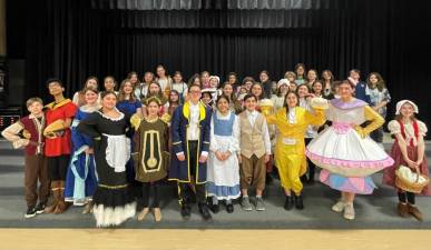 Students at Glen Meadow Middle School in Vernon will present ‘Beauty and the Beast Jr.’ at 7 p.m. Friday, March 17 and Saturday, March 18. (Photo provided)