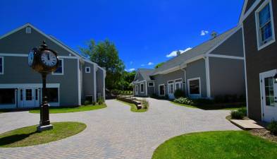 The renovated Shoppes at Lafayette