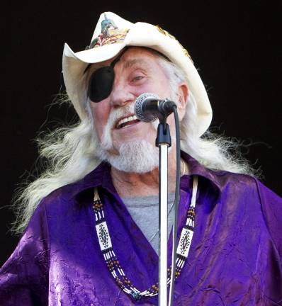 Photo provided Dr. Hook featuring Ray Sawyer.
