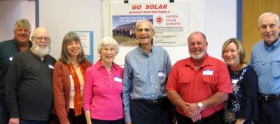 Members launch Sussex Solar Gardens