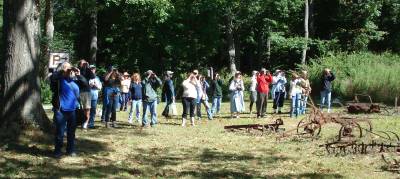 Photo by Maja Britton. Binocs ready! NJBG and the Bergen County Audubon Society invite you to explore the wonderful worlds of birds and plants on an Audubon Spring Nature Walk on Sunday, May 22.