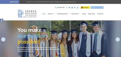 Sparta Education Foundation launches new website
