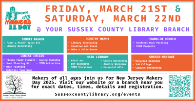 Makers Day events Friday, Saturday