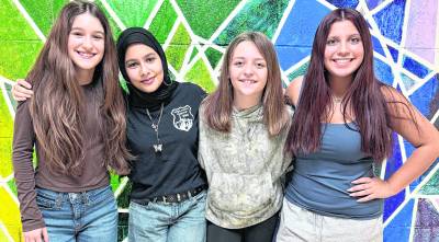 Four Sussex Middle School students selected for Junior All-State choir