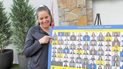 Janine Lortz of Vernon, featured on the Cheerios box (Photo provided)