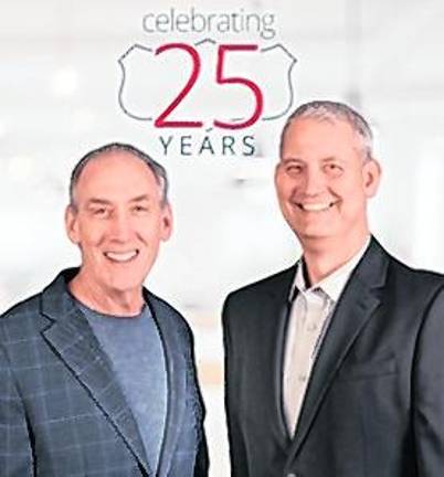 <b>Doug Radford and Kyle Poskitt, broker/Owners of Realty Executives Exceptional Realtors.</b>
