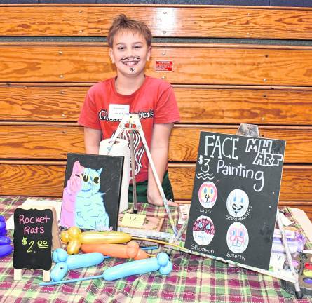 <b>Myles Hardin from MH Art is shown.</b>