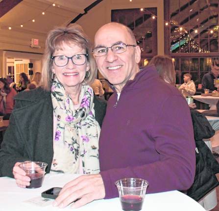 Louise and Marty Viegas of Sparta are shown.