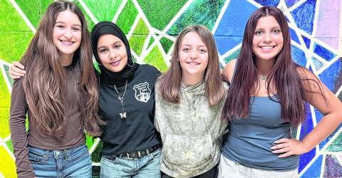 Four Sussex Middle School students selected for Junior All-State choir