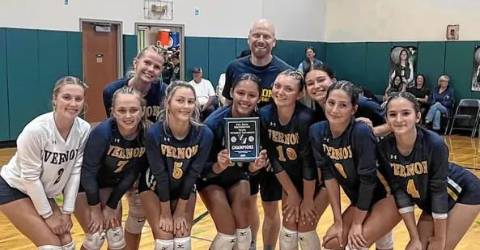 Vernon volleyball heading into playoffs