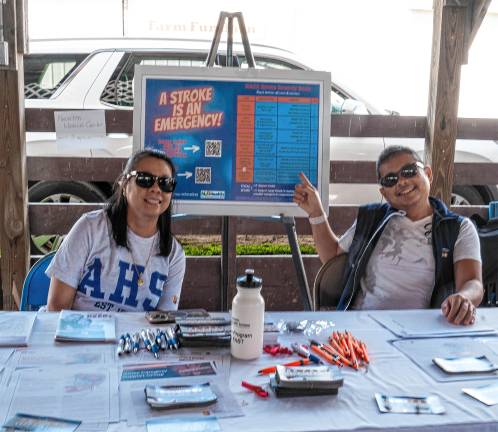 <b>Josette James and Terrence Blanco are Registered Nurses at Newton Medical Center.</b>