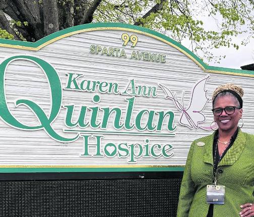 <b>Lee Ellison was recently named executive director of Karen Ann Quinlan Hospice.</b>