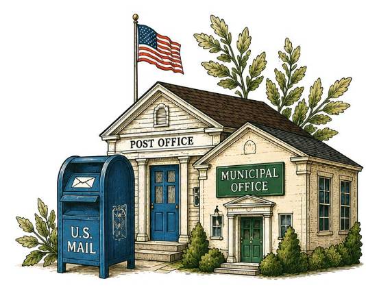 Contact your post office in Sussex County N.J.