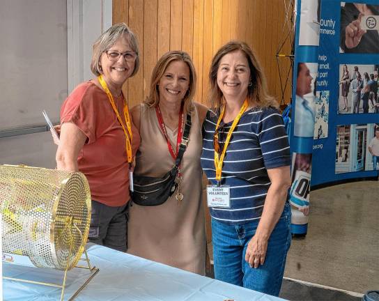 Sussex County Day is organized by the Sussex County Chamber of Commerce, including Mary Carroll, director of member services; Tammie Horsfield, president; and Tammy Crimando, director of marketing.