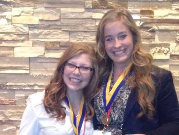 Rhonda Richardsen and Emma DeLuca