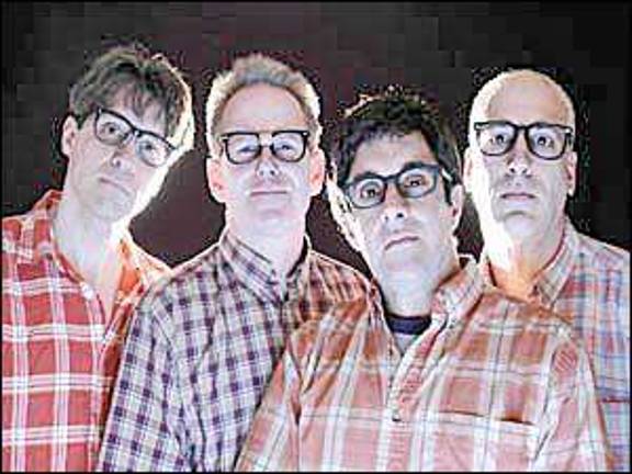 Fresh from the Jersey Shore: The Nerds on stage at Camp Jefferson