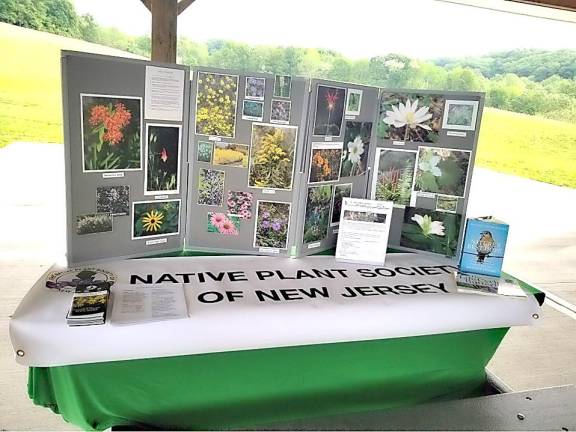 The plant exchange event includes information about native plants and some invasive insects.