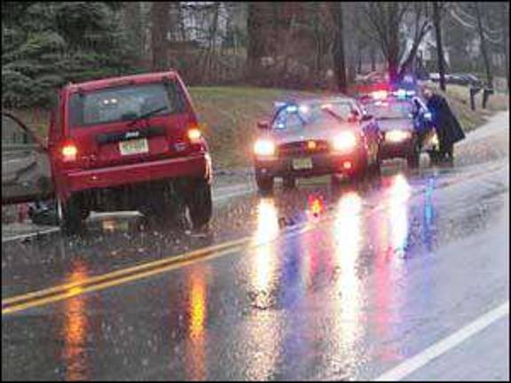 Crash sends two to hospitals