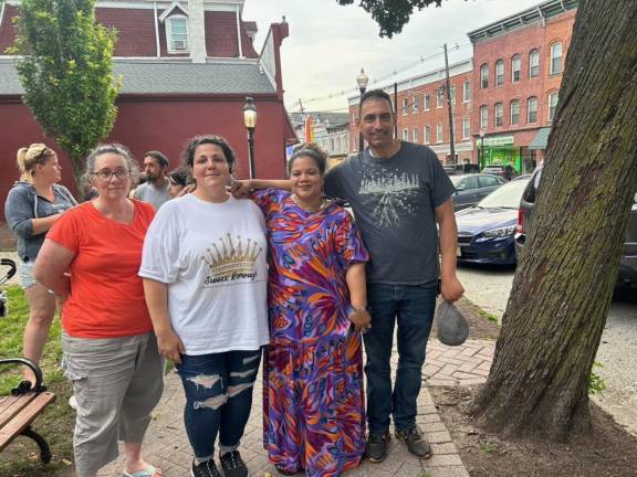 Sussex Borough Community &amp; Cultural Events Advisory Committee members, from left, are Virginia Yorke, Ani Anthony, Damaris Lira and Carlo D’Ambrosi.