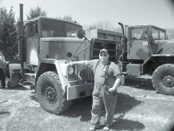 Salvatore Sammarco of Stillwater with his 915 tractor.