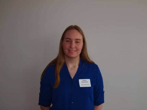 Jefferson Township High School scholar athlete nominee Kristen Swerzenski.
