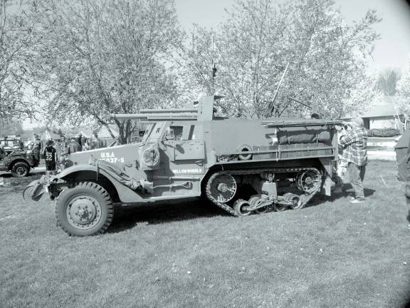 T19 105mm Howitzer on a Motor Carriage Half-Track