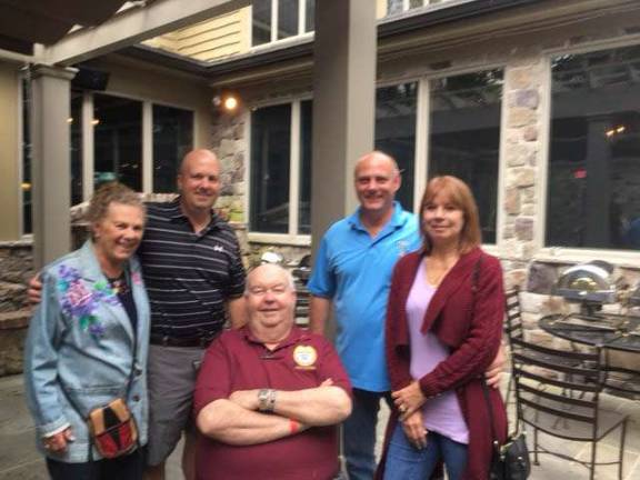 Judy Danielson, Chief Eric Danielson of the Andover Police, Eskil &quot;Skip&quot; Danielson, Chief Pete Zabita of the Byram Police and Stephanie Zabita