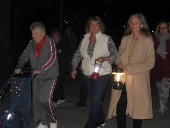 The Highland Lakes Community strolled on a festive autumn lantern walk on Friday, October 7.