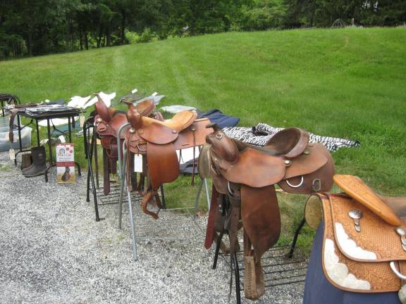 Saddles were discussed, especially proper fitting.