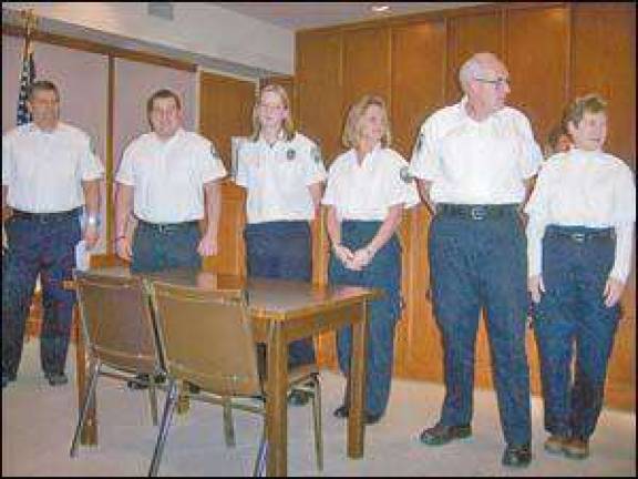 Sworn in