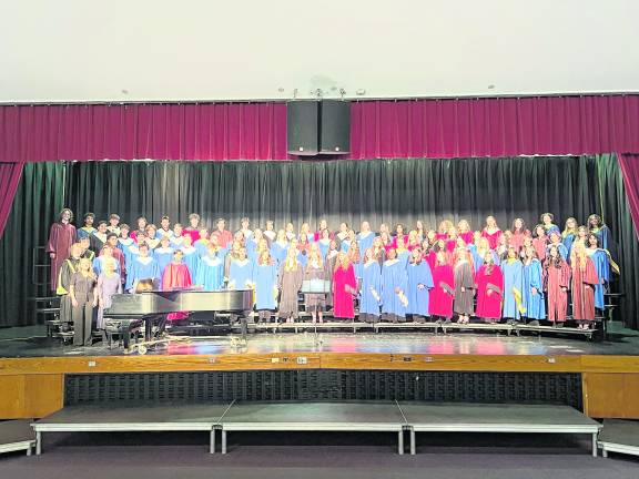 <b>The All-Sussex County High School Chorus.</b>