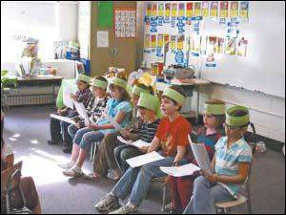 Young readers perform
